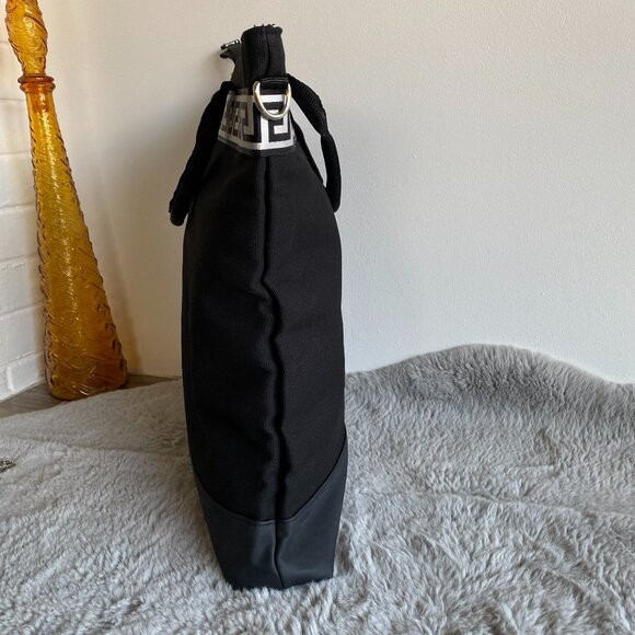 Versace Fragrance Black & Silver Unisex Tote Bag - Picture 4 of 14